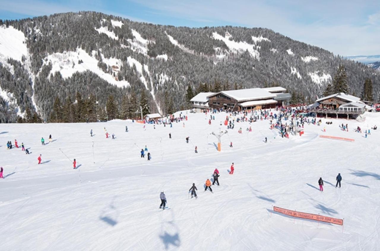 Relai S11 Grand Et Lumineux Studio Avec Coin Montagne 4-6 Pers, Wifi, 30M Des Pistes, Grand Balcon, Draps Non Compris Saint-Jean-dʼAulps Esterno foto