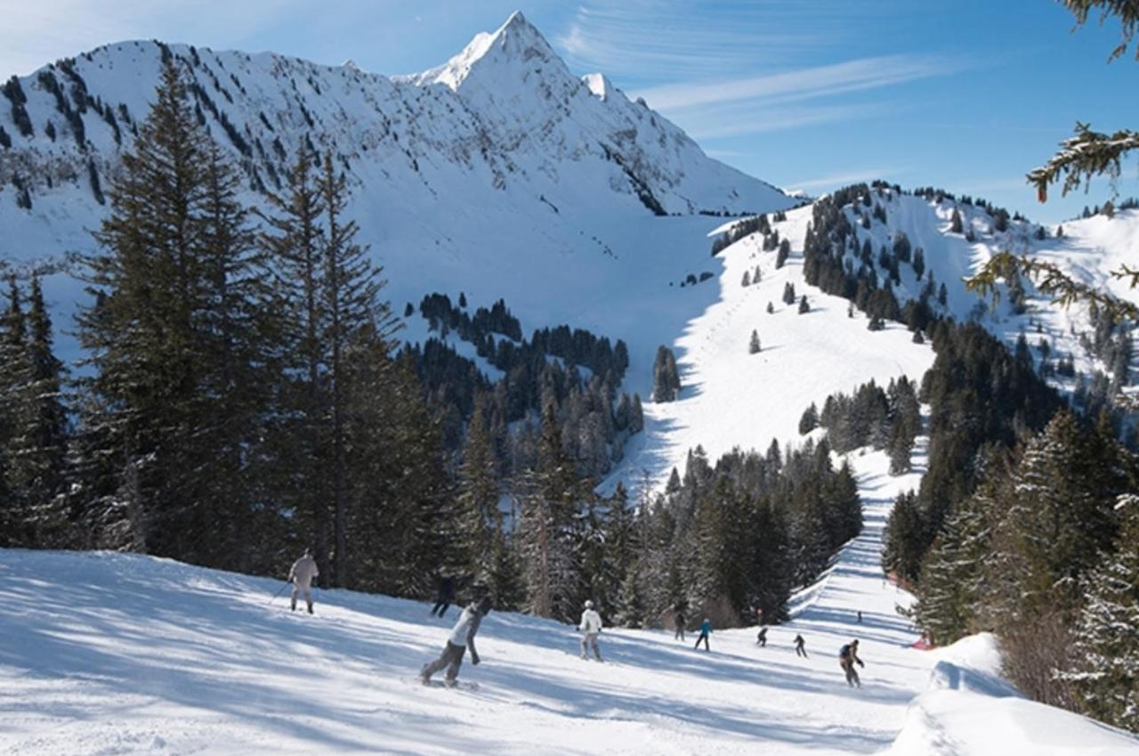 Relai S11 Grand Et Lumineux Studio Avec Coin Montagne 4-6 Pers, Wifi, 30M Des Pistes, Grand Balcon, Draps Non Compris Saint-Jean-dʼAulps Esterno foto