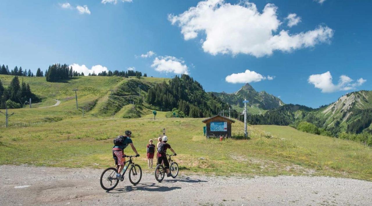 Relai S11 Grand Et Lumineux Studio Avec Coin Montagne 4-6 Pers, Wifi, 30M Des Pistes, Grand Balcon, Draps Non Compris Saint-Jean-dʼAulps Esterno foto